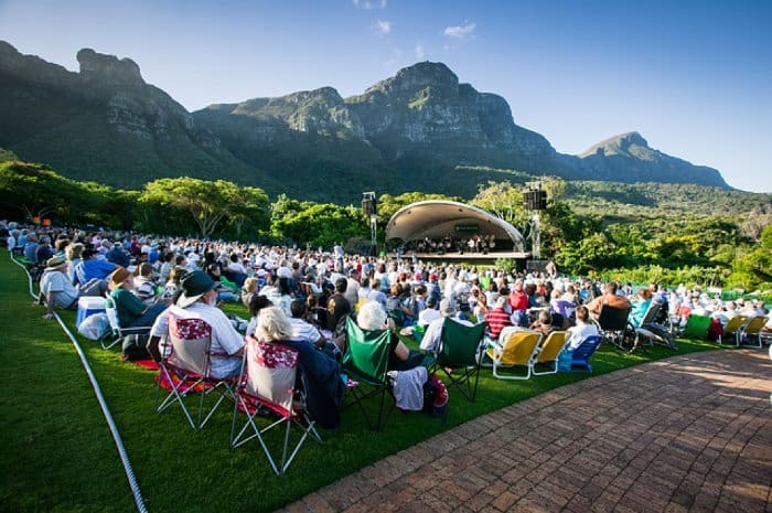 During summer, Kirstenbosch hosts summer concerts on Sunday evenings that are highly recommended