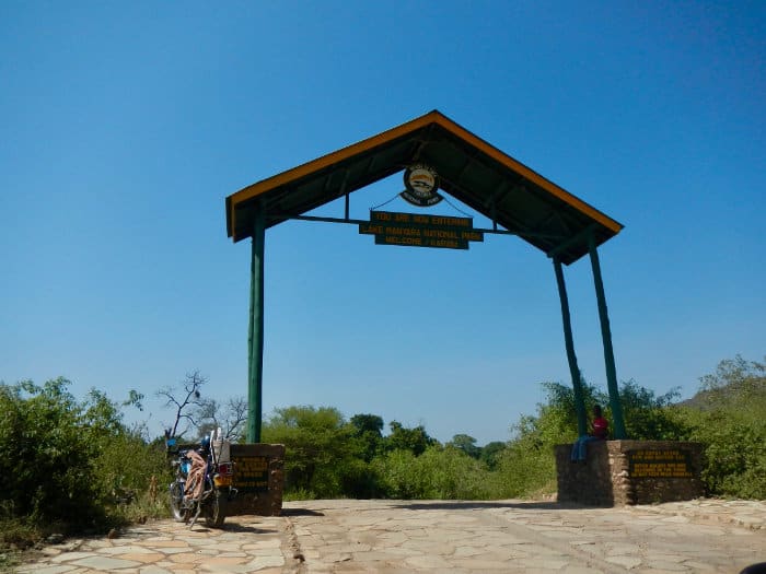 Entrance to Lake Manyara