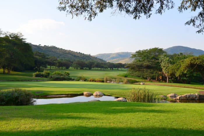 Gary Player Country Club golf course in South Africa