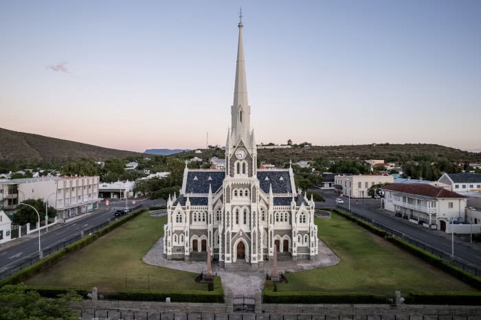 Dutch Reformed Church in Graaff-Reinet, South Africa